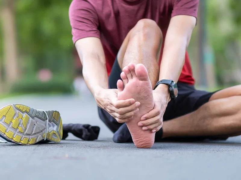 Embrun Chiropractic Clinic treating plantar fasciitis in Embrun